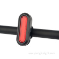 USB charging LED warning bicycle rear light